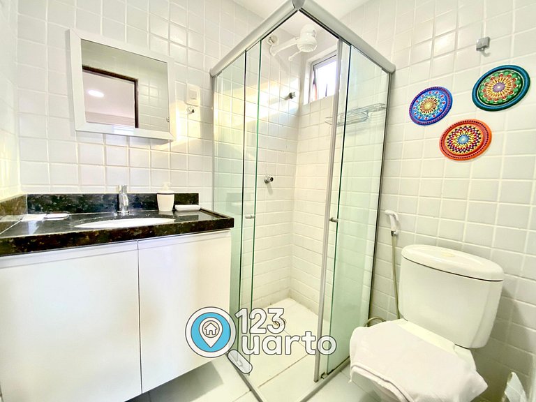 Apartamento ao Lado do Bar do Cuscuz #MF408