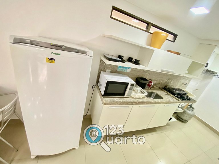 Gold Flat Cabo Branco By123Quarto| Confort#GFCB122