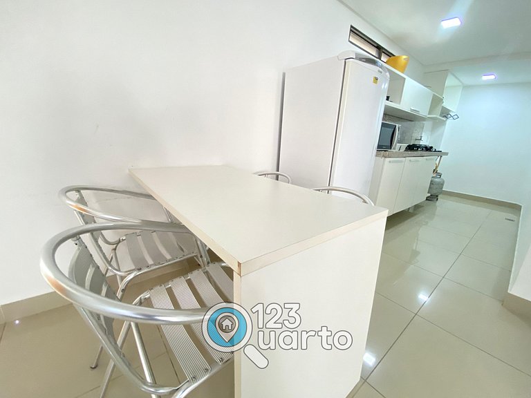 Gold Flat Cabo Branco By123Quarto| Confort#GFCB122