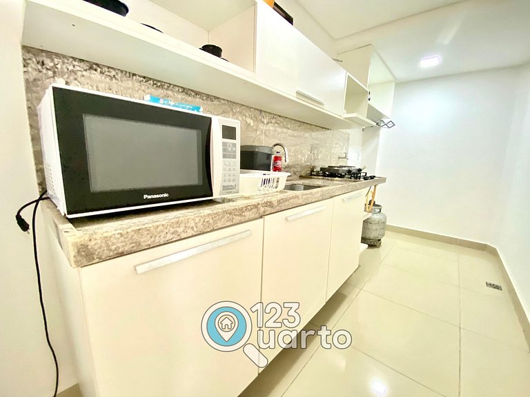 Gold Flat Cabo Branco By123Quarto| Confort#GFCB122