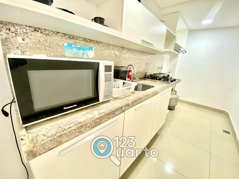 Gold Flat Cabo Branco By123Quarto| Confort#GFCB122