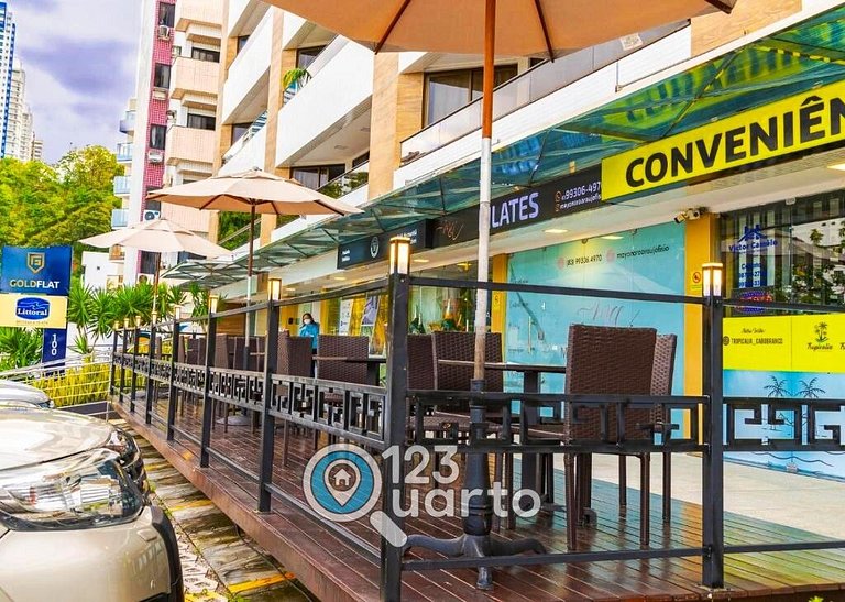 Gold Flat Cabo Branco | Vista Piscina #GFCB123