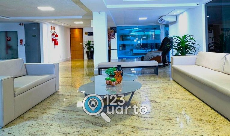 Apartamento Varanda Luxo | Cabo Branco #GFCB509