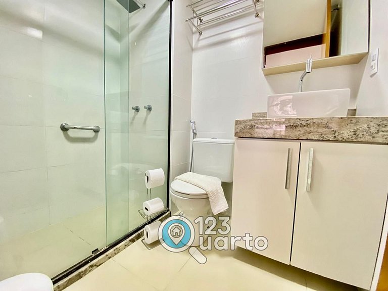 Apartamento Luxo - Gold Flat by 123Quarto #GFCB419