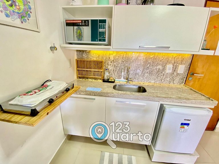 Apartamento Luxo - Gold Flat by 123Quarto #GFCB419