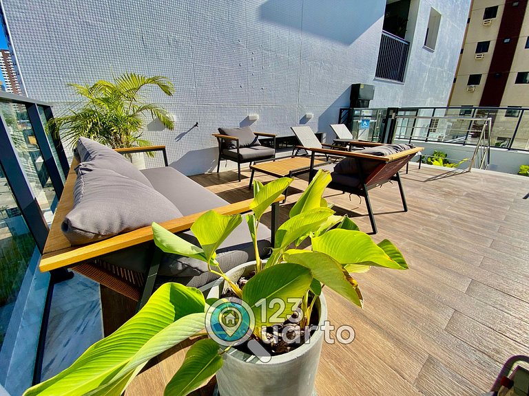 Apartamento Luxuoso Melhor de João Pessoa #SPL604