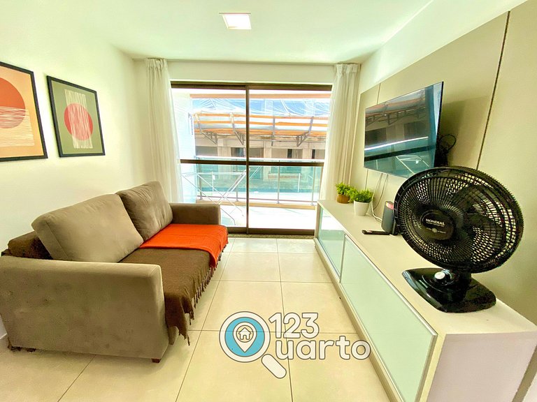 Comfort Cabo Branco | Apto 2 Quartos #LPM207B