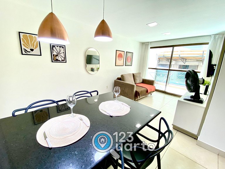 Comfort Cabo Branco | Apto 2 Quartos #LPM207B