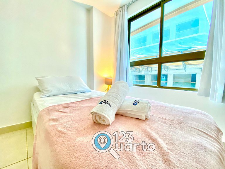 Comfort Cabo Branco | Apto 2 Quartos #LPM207B