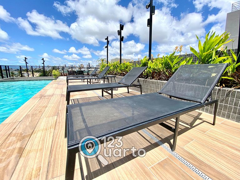 Beach Haus - Luxo á Beira-Mar | 123Quarto #BH537