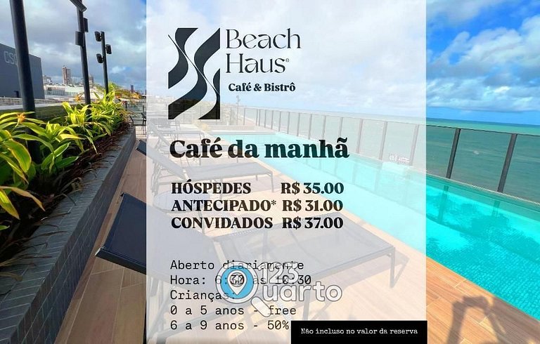 Beach Haus - Luxo á Beira-Mar | 123Quarto #BH537