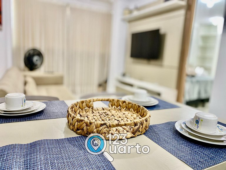 Flat Confort - Ao lado do Shopping Manaíra #MJ105