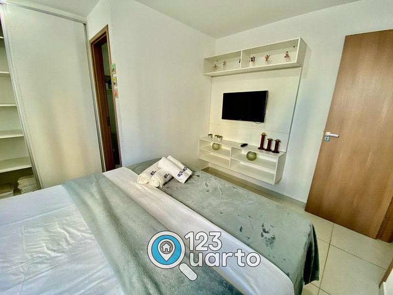 Flat Confort - Ao lado do Shopping Manaíra #MJ105