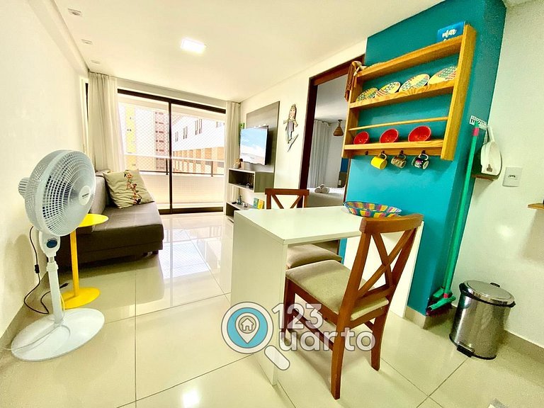 Apartamento Luxo - Gold Flat by 123Quarto #GFCB419