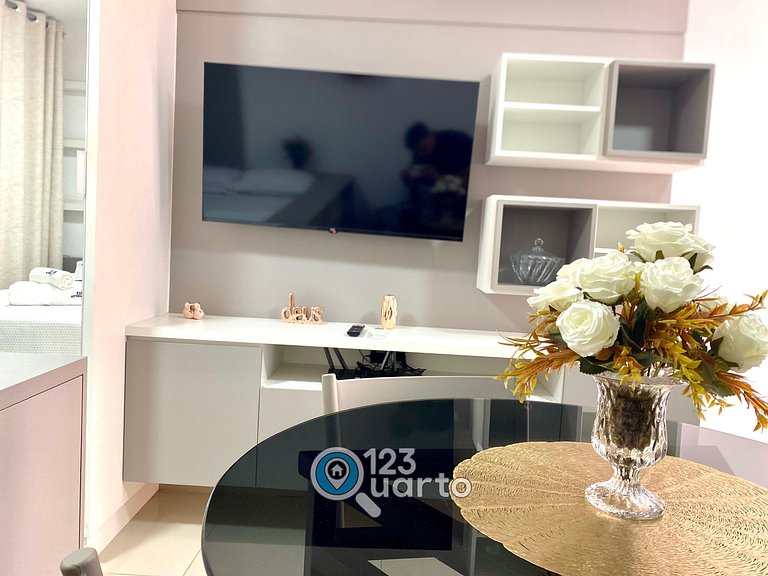Flat em Tambaú com Wi-Fi e Netflix Conforto #AR501
