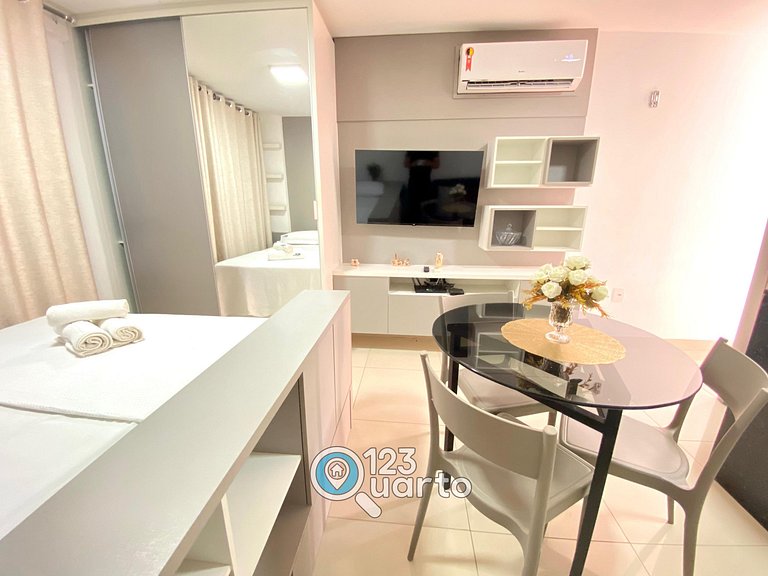 Flat em Tambaú com Wi-Fi e Netflix Conforto #AR501