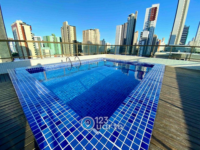 Flat em Tambaú com Wi-Fi e Netflix Conforto #AR501