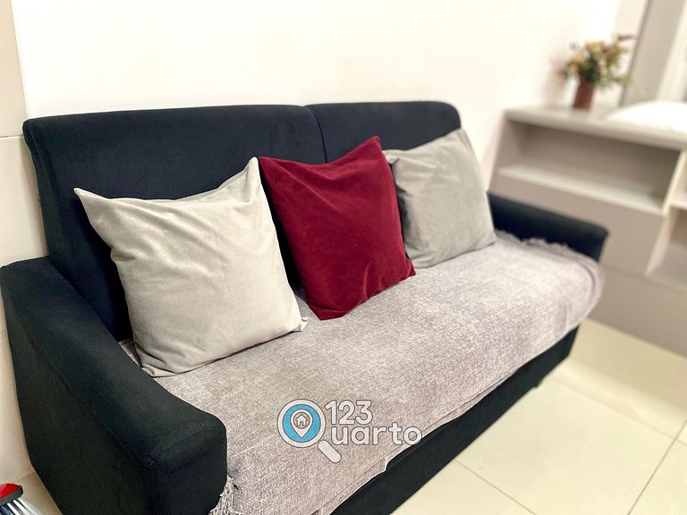 Flat em Tambaú com Wi-Fi e Netflix Conforto #AR501