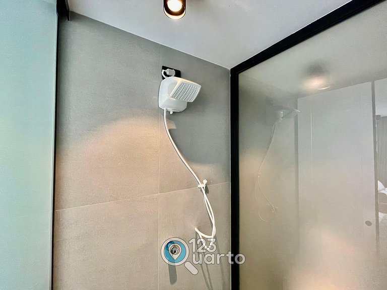 Flat Pé na Areia no Bessa | 123Quarto #GS114