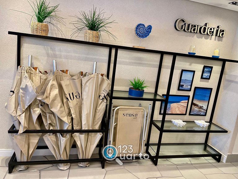 Flat Pé na Areia no Bessa | 123Quarto #GS114