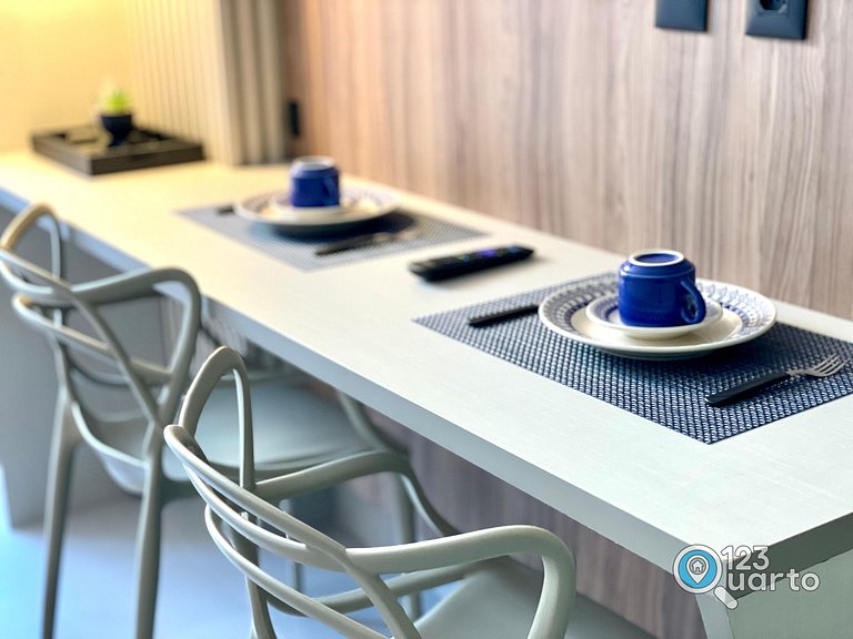 Flat Beira-Mar no Bessa | 123Quarto #GS121