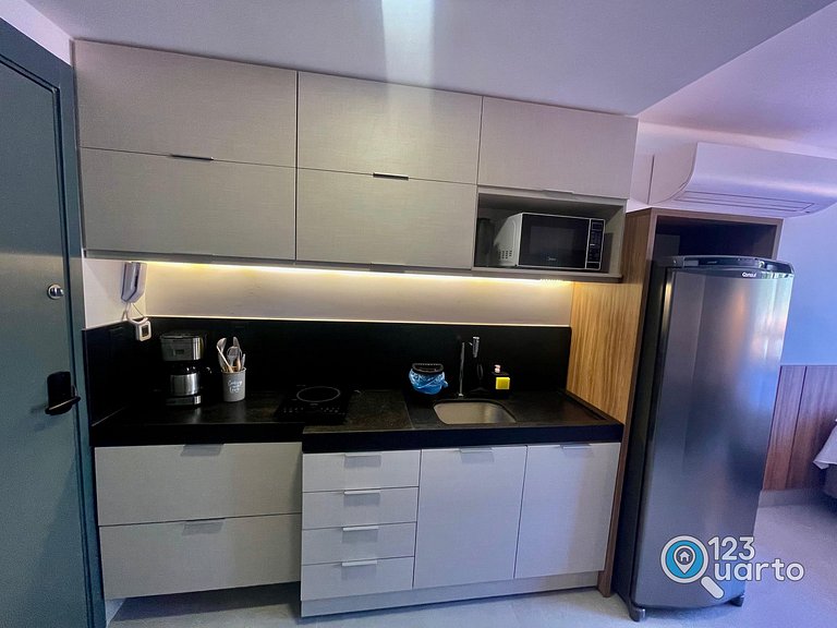 Flat Beira-Mar no Bessa | 123Quarto #GS121