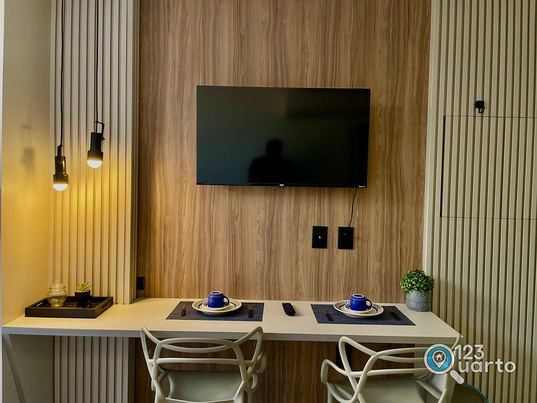 Flat Beira-Mar no Bessa | 123Quarto #GS121