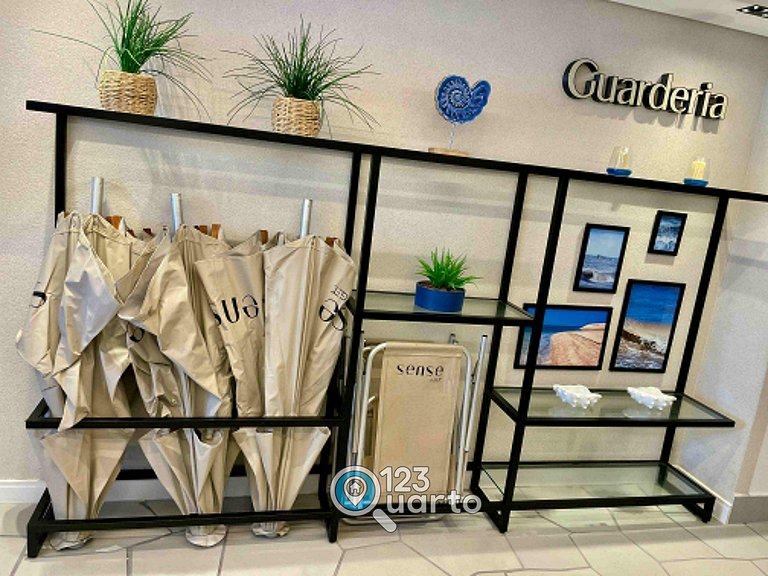 Flat Beira-Mar no Bessa | 123Quarto #GS220