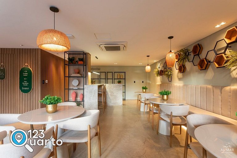 Apto Vista Frente Mar - Pé na Areia | Luxo #GS109