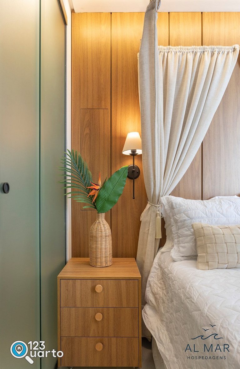 Apto Vista Frente Mar - Pé na Areia | Luxo #GS109