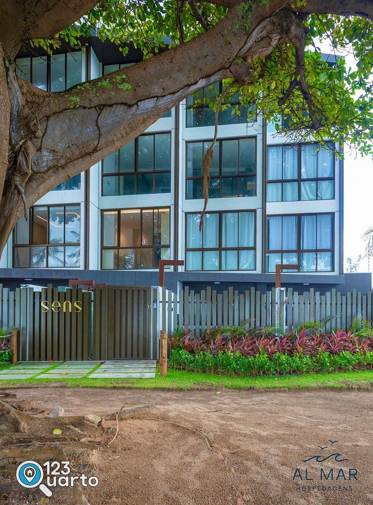 Apto Vista Frente Mar - Pé na Areia | Luxo #GS109