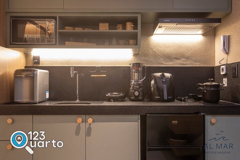 Apto Vista Frente Mar - Pé na Areia | Luxo #GS109