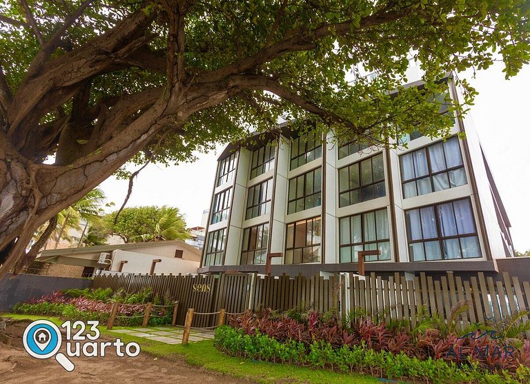 Apto Vista Frente Mar - Pé na Areia | Luxo #GS109