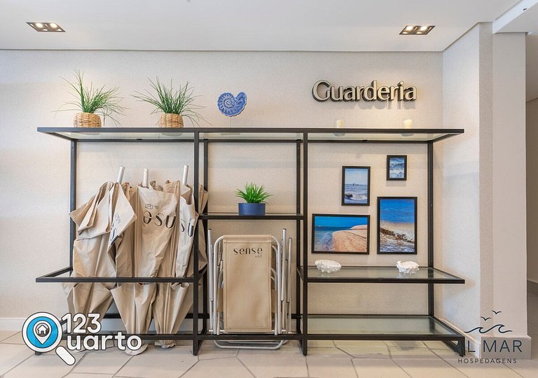 Apto Vista Frente Mar - Pé na Areia | Luxo #GS109