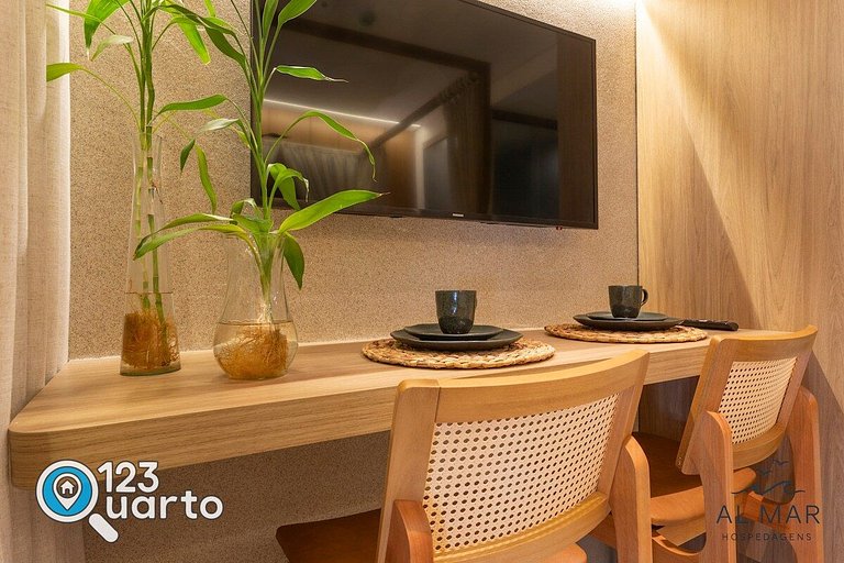 Apto Vista Frente Mar - Pé na Areia | Luxo #GS109