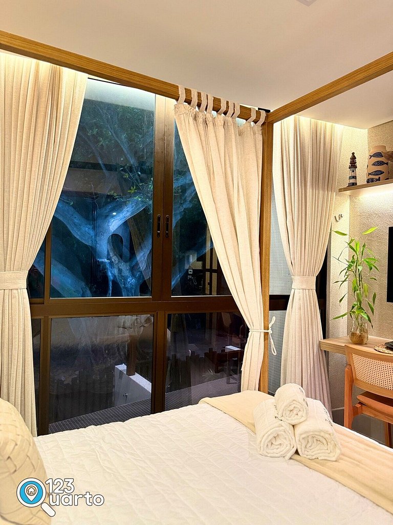 Apto Vista Frente Mar - Pé na Areia | Luxo #GS109