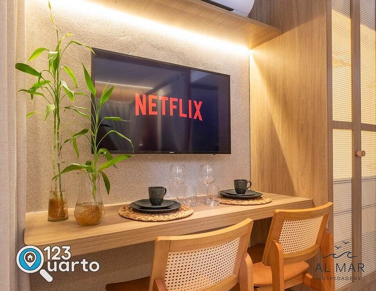 Apto Vista Frente Mar - Pé na Areia | Luxo #GS109