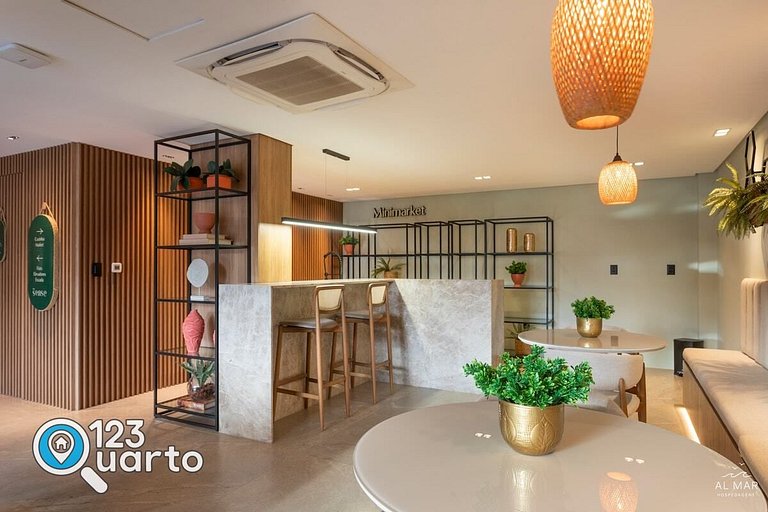 Apto Vista Frente Mar - Pé na Areia | Luxo #GS109