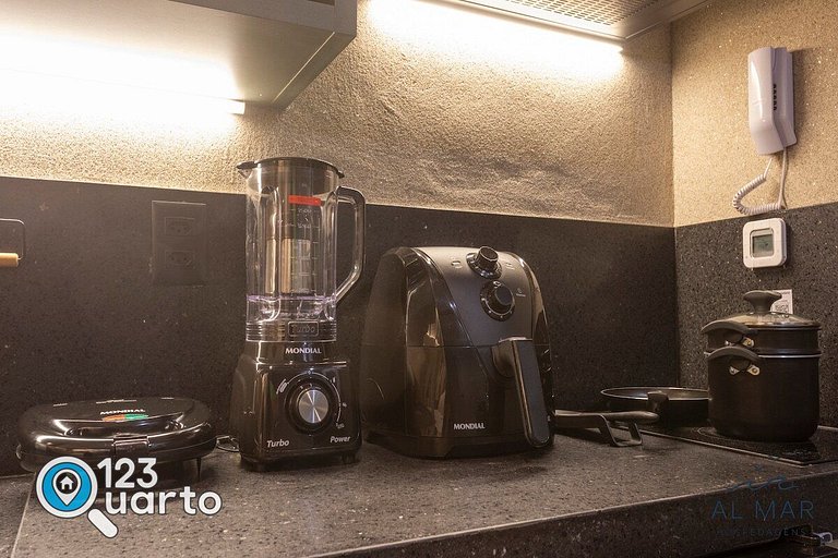 Apto Vista Frente Mar - Pé na Areia | Luxo #GS109