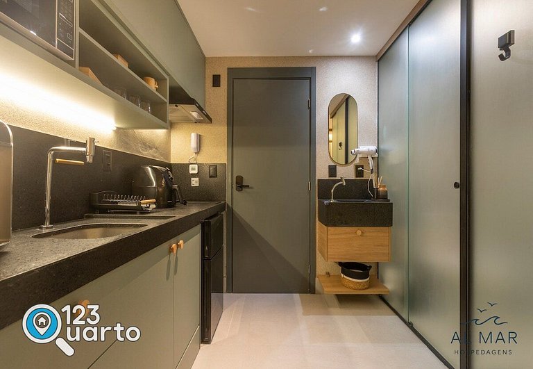 Apto Vista Frente Mar - Pé na Areia | Luxo #GS109