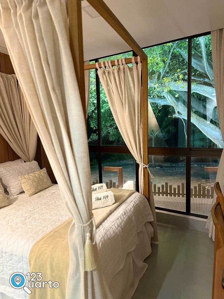 Apto Vista Frente Mar - Pé na Areia | Luxo #GS109