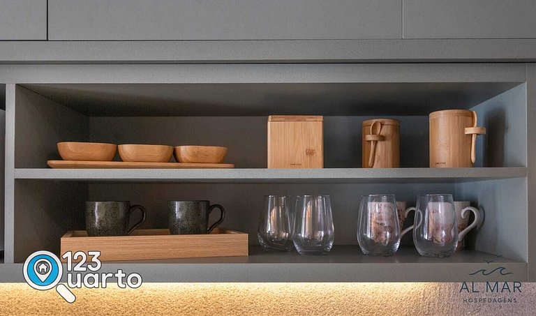 Apto Vista Frente Mar - Pé na Areia | Luxo #GS109