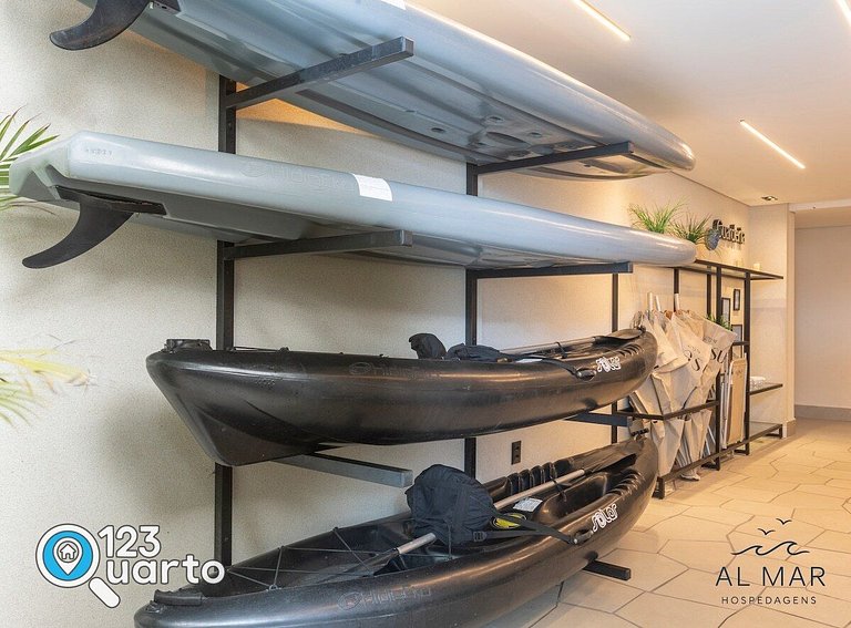 Apto Vista Frente Mar - Pé na Areia | Luxo #GS109