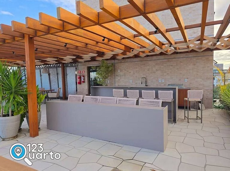 Apto Vista Frente Mar - Pé na Areia | Luxo #GS109