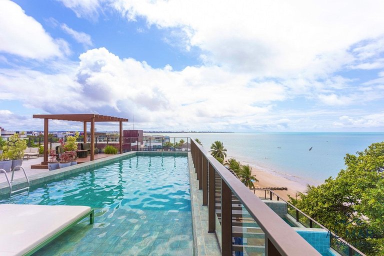 Apto Vista Frente Mar - Pé na Areia | Luxo #GS109