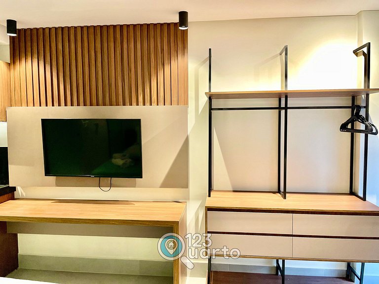 Flat Beira-Mar no Bessa | 123Quarto #GS115