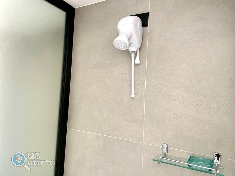 Flat Beira Mar, Lateral Com Vista Mar #GS104