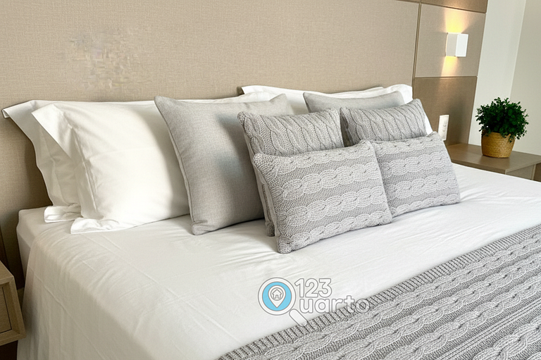 Royal Flat By 123Quarto Hospedagem #RF208