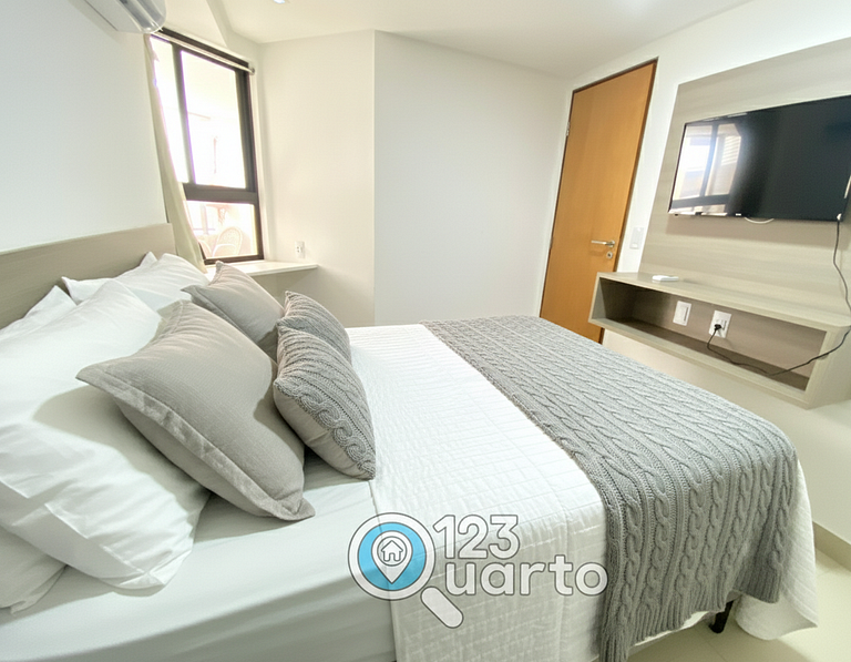 Gold Flat Cabo Branco By123Quarto| Confort#GFCB122