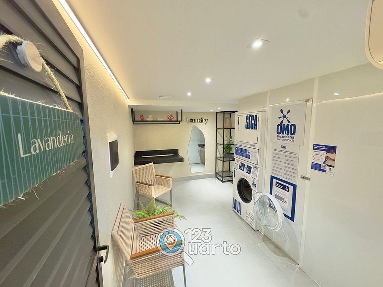 Apto Vista Frente Mar - Pé na Areia | Luxo #GS109